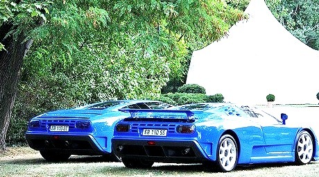 Bugatti EB110 GT and SS
