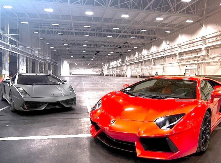 Lamborghini Gallardo and Aventador